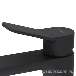 Смеситель для раковины Х-Joy, без д/к, цвет черный матовый AMPM X-Joy F85A02122