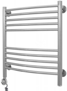 Полотенцесушитель "" 600x500 мм, электрический, пульт управ. слева, в комплекте 4 телескоп.кроншт. хром ZZ Сунержа Богема 00-0502-6050