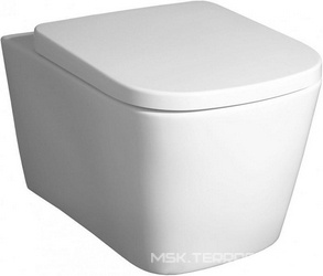 Унитаз подвесной, безободковый 495x365x365мм, без сиденья, крепёж в компл., Albano ZZ