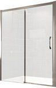Штора на ванну 2-х секц.,сдвижн, Левая ВХОД СПРАВА,1500хh1500мм,(профиль цв.хром, стекло прозрач 4/6мм), Х1 / PL SDS KL Huppe X1 Х1 EASY ENTRY KY C K1S1K 1500 '092-321 / L / PL SDS