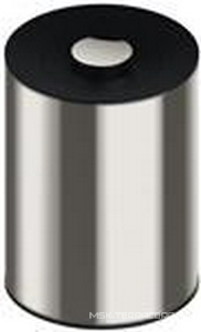 Ведро напольное, круглое 5л., с крышкой, (цв. черно-серый),  ZZ Keuco Plan 04989 010037