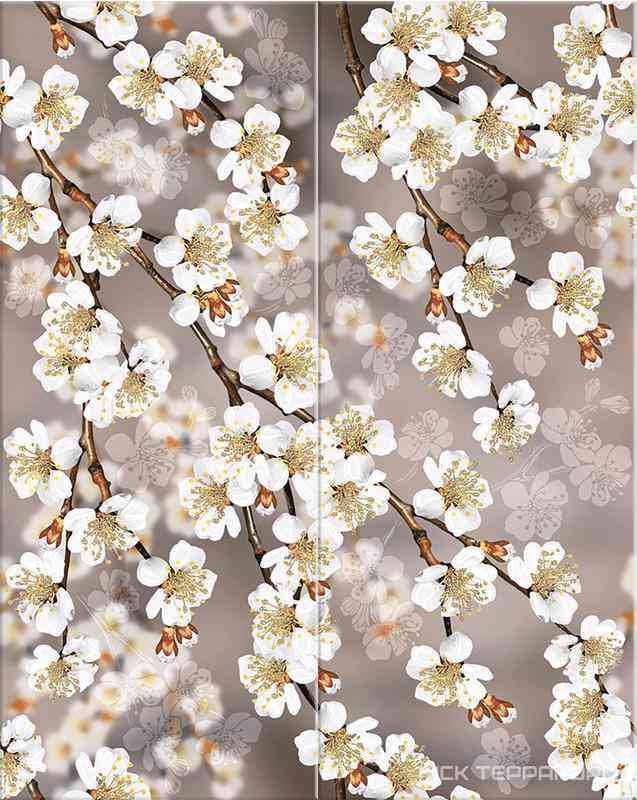 Панно Amati Sakura  (2 шт) ZZ I50.5x40.2