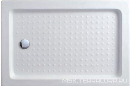 Поддон душевой 1200х1000h150мм, прямоугольный, отв. слива 90мм, (сифон крышка цв.хром, мет каркас, ножки в компл.), акрил цв.белый, Cezares ZZ Cezares Универсал TRAY-A-AH-120/100-15-W