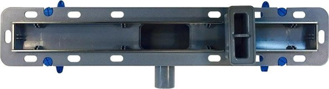 Дренажный канал в сборе, (сифон с гидрозатвором 0,4 л/с решетка PERLE 900мм, нерж. сталь, монтажная глубина 65-105мм), WINKIEL/ ZZ Winkel Ekoline WDO-900-03-4402