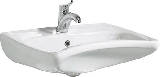 Раковина для инвалидов 603*490мм, белая  ZZ