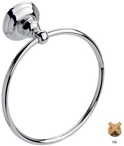 Полотенцедержатель-кольцо d19,5см, (цв.Ottone Grezzo латунь матов.), CLASSICA ZZ Nicolazzi Classica 1485 OG