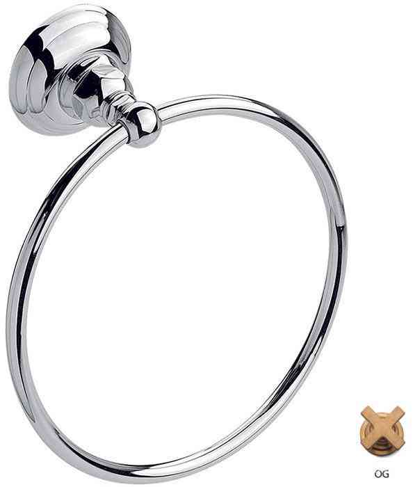 Полотенцедержатель-кольцо d19,5см, (цв.Ottone Grezzo латунь матов.), CLASSICA ZZ