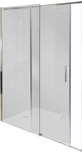 Душевая перегородка CONTRA, раздвижная, 160*195 см, профиль хром, стекло прозрачное ZZ Jacob Delafon Contra E22C160-GA