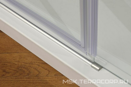 Душевая перегородка CONTRA, раздвижная, 160*195 см, профиль хром, стекло прозрачное ZZ Jacob Delafon Contra E22C160-GA