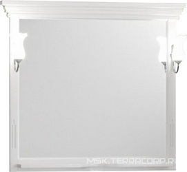 Зеркало Риспекто 105, 1090*1010*120мм, цвет белый/9003, без светильн. ном. n034294, крепеж в комплекте ZZ