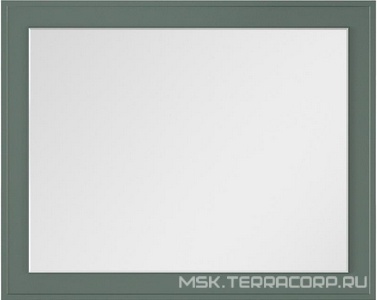 Зеркало 1000x25x800мм, с встроен.по периметру LED подсветкой, выкл. датчик движения, (цв.серый матовый),  ZZ La Fenice Cubo FNC-02-CUB-G-100-80