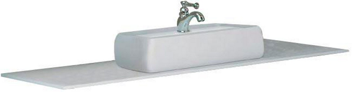 Столешница из искусственного мрамора  141x46 ZZ Cezares Bellagio 50187