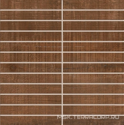 Мозаика Гранит Вуд Эго Темно-коричневый 1 LR/SR XX  30x30