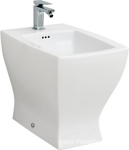 Биде напольное 54х36см, крепёж в компл., (цв. белый),  ZZ ArtСeram Jazz JZB002 01; 00