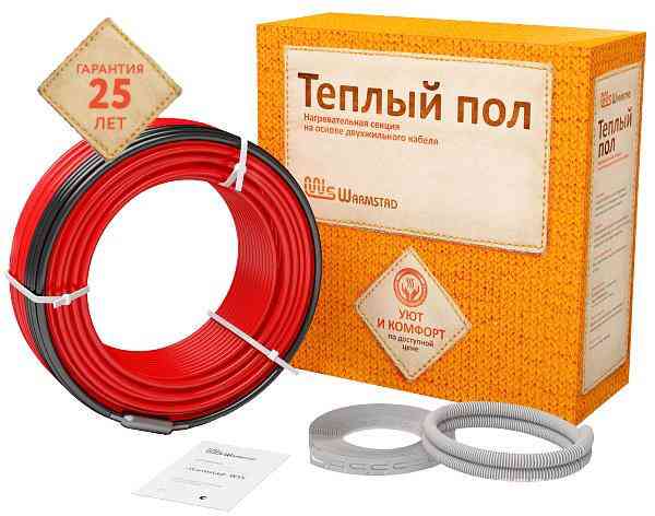 Секция нагревательная кабель"Warmstad"WSS 61,0м/910 Вт