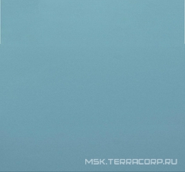 Грес Уральский UF008 голубой моноколор рельеф 60x60