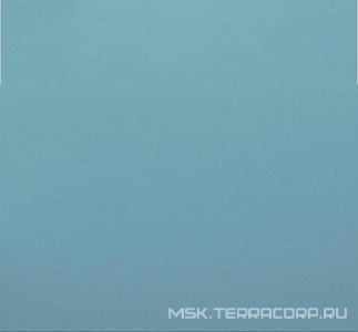 Керамогранит для пола и стены Уральский гранит Уральские фасады Грес Уральский UF008 голубой моноколор рельеф 60x60 UF008RELIEF