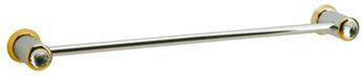 Полотенцедержатель 58см (цв.золото), Okay Swarovski XX