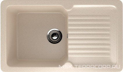 Мойка кухонная Ulgran U-506-328 бежевая 49x77x22 Ulgran u-506 s369657
