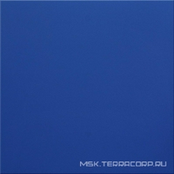 Грес Уральский UF025 насыщенно-синий моноколор матовый|60x60