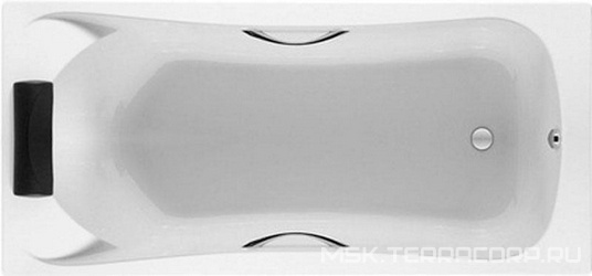 Акриловая ванна BECOOL 180х80x50 см прямоугольная (БЕЗ монтажного комплекта и панели) ZZ
