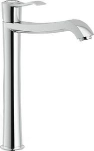 Смеситель для раковины, "Высокий" излив h1250х195мм, с д/к, (цв.хром),  ZZ Nobili Sofi Teknobili SI98128/2CR