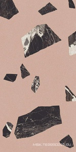 Керамогранит для пола и стены Ergon Medley Pink Rock Nat. Rett.ZZ30x60 EH92