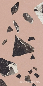 Керамогранит для пола и стены Ergon Medley Pink Rock Nat. Rett.ZZ30x60 EH92