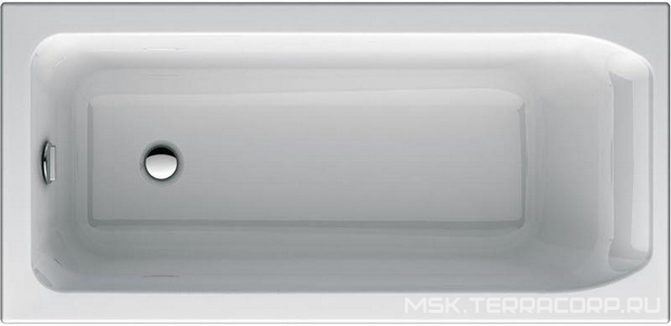 Ванна 1700х750хh450мм, прямоугольная, для встраивания (установка без панелей), без ножек арт.C895000 и слива-перелива, (акрил),  ZZ Ideal Standard Active K181801