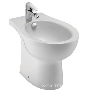 Биде напольное  NEW 54х39x36 см, белое, без комплекта крепежа ZZ Jacob Delafon Patio EBB0002-00