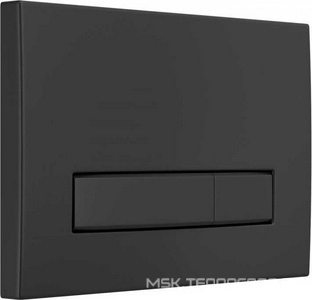 Клавиша  Line SoftTouch, для инсталляции , двойной смыв, цв. черный, ZZ Berges ATOM 049227