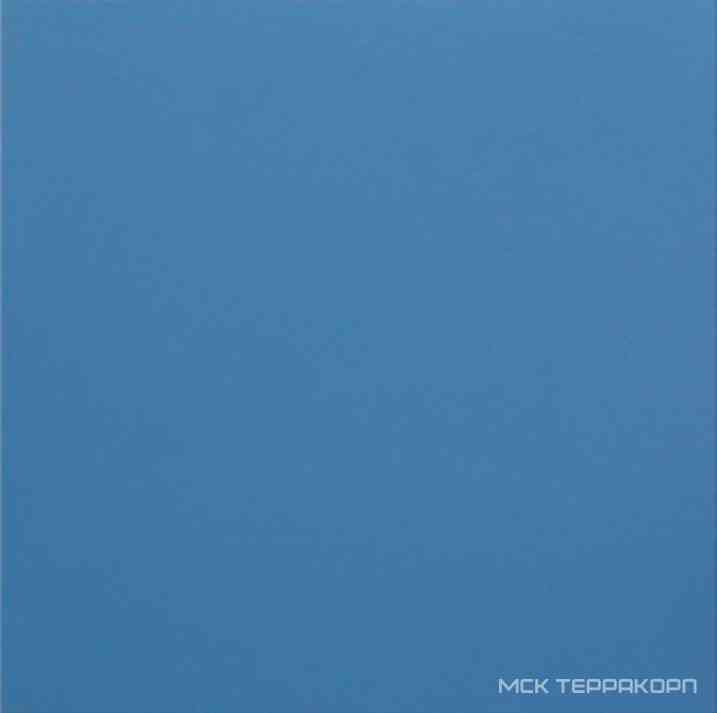 Грес Уральский UF012 синий моноколор матовый|60x60