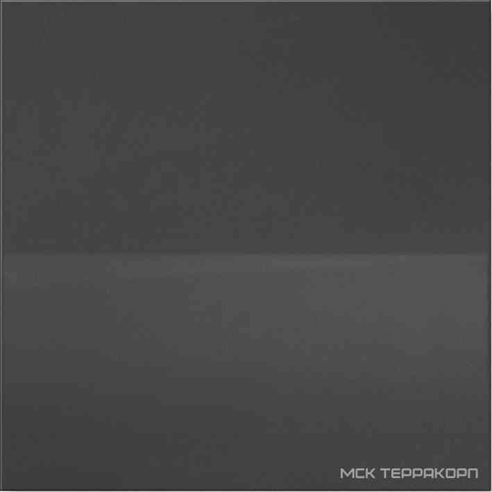 Грес Уральский UF013 черный моноколор полированный|60x60