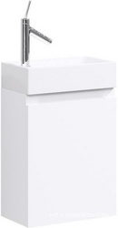 Тумба подвесная Leon,  402*222*95 мм, цвет белый, БЕЗ раковины ZZ