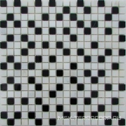 Мозаика из камня на сетке М20-199-15Р ZZ |30.5x30.5