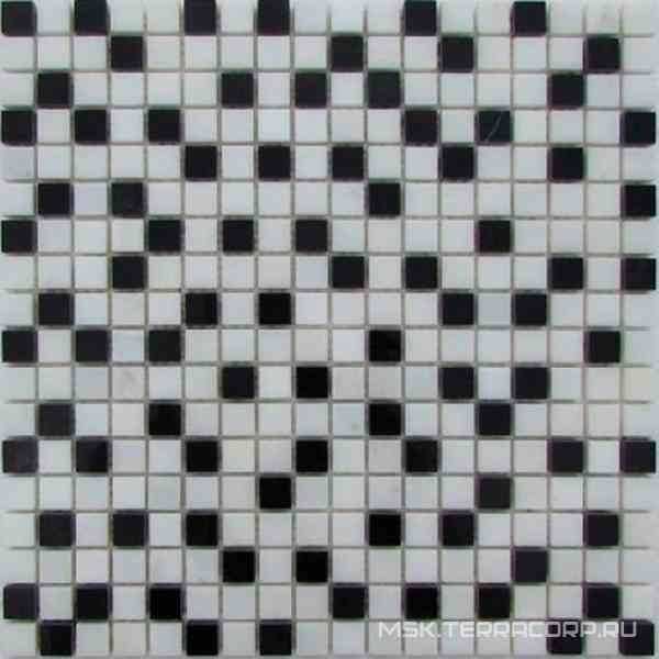 Мозаика из камня на сетке М20-199-15Р ZZ |30.5x30.5