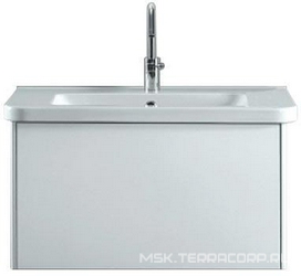 Тумба подвесная 79хh47х40см, д/рак 80см, 1 выдвижной ящик, (фасад цв.белый, корпус цв.белый), крепл.в компл., Le Fiabe XX