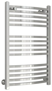 Полотенцесушитель "" 800x500 мм, с полимерным покрытием, подключ. 3/4, в компл. 2 декор. колпачка, 2 кр. Маевского, 2 уг, 2 чаш, 2 телеск.кроншт. Сунержа Аркус 00-0251-8050