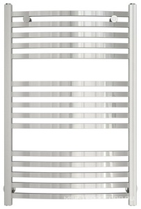 Полотенцесушитель "" 800x500 мм, с полимерным покрытием, подключ. 3/4, в компл. 2 декор. колпачка, 2 кр. Маевского, 2 уг, 2 чаш, 2 телеск.кроншт. Сунержа Аркус 00-0251-8050