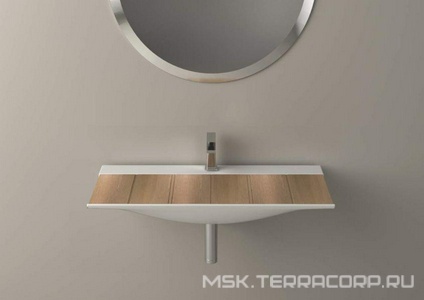 Раковина подвесная 90х40хh14см, с 1 отв.д/смесителя, (цв.glossy white), без полочки арт.THL002 хх,  ZZ ArtСeram The One THL002 01; 00