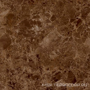 Керамогранит для пола и стены Гранитея Киреты Kirety Braun G244/ коричневый мат. 60x60 G244MR