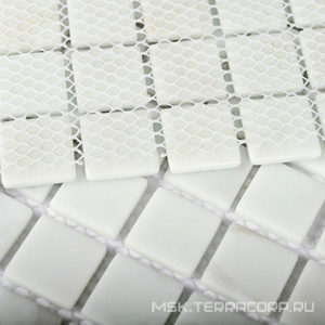 Мозаика Mia white (matt) (4x23x23) 30x30 Bonaparte Керамическая мозаика n175147