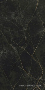 Керамогранит для пола и стены Idalgo Гранит Сандра  черно-оливковый MR матовый 60x120 ID9064b080MR