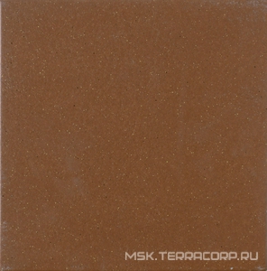 Керамогранит для пола Domus Linea monoplatten Klinker Mattone 26x26 Коричневый DKK26MA