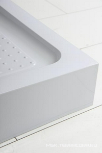 Поддон д/д 850х850h150мм, квадратный, отв.слива 90мм,(сифон крышка цв.хром, мет каркас, ножки в компл.),акрил цв.белый,BelBagno ZZ BelBagno Универсал TRAY-BB-A-85-15-W