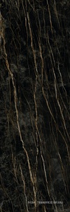 Керамогранит для пола и стены Laminam I Naturali Marmi  Noir Desir Lucidato 5.6 mm 100x300 LAMFF00372