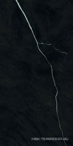 Керамогранит для пола и стены Atlas Concorde Italy Marvel Meraviglia  Black Origin Lapp. 60x120 AJHX