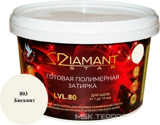 Полимерная затирка Diamant Star 803  бисквит 2кг.XX