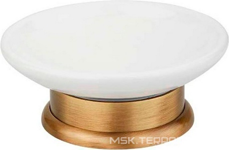 Мыльница настольная керамическая, (цв.бронза),  ZZ Cezares Aphrodite APHRODITE-SODP-02