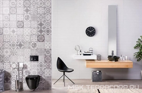 Подвесной унитаз SINGLE, с функцией биде, БЕЗ крышки-сидения, цв.черный ZZ Creavit Single TP325-00SI00E-0000